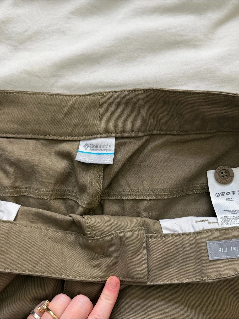 Columbia straight fit